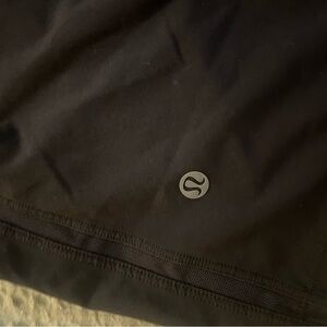 Black lululemon athletica Pace Breaker Lined Short 5"
